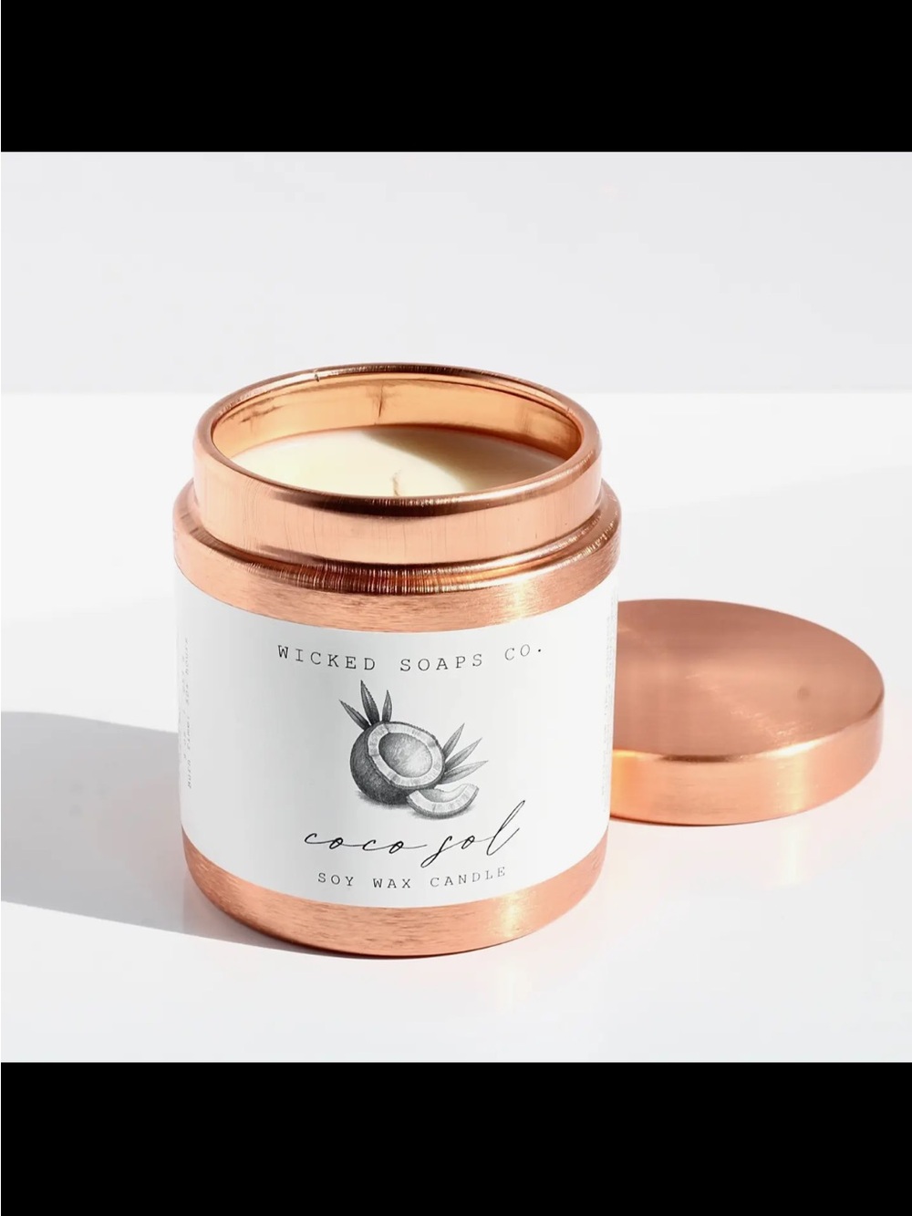 🆕🤍ORGANIC COCO SOL CANDLE